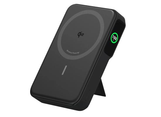 Anker MagGo power Bank 10000mAh Ultra-fast Magnetic Charging 15W USB Type-C with smart Display - Black